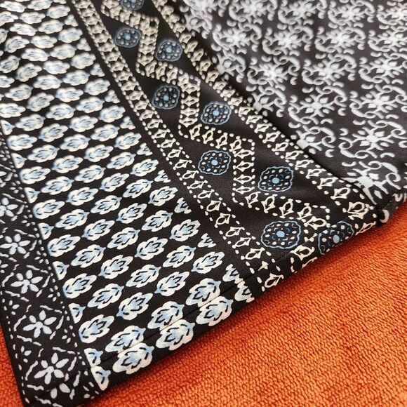 Magnolia Grace Shift Dress Small Petite Short Sleeve Stretch Relax Fit - Picture 5 of 12